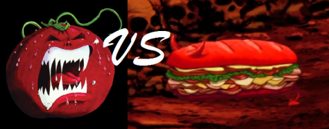 The Broodwich vs killer-tomato